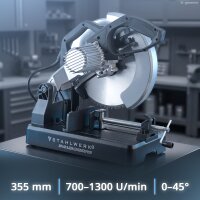 STAHLWERK Metalskæresav MT-35 ST | 3.500 W |...