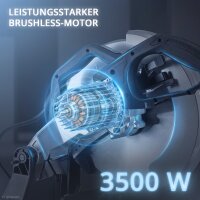 STAHLWERK Metalsk&aelig;resav MT-35 ST | 3.500 W | Savklinge &Oslash; 355 mm | 700&ndash;1.300 omdr./min | LCD-display | Sk&aelig;revinkel 0&ndash;45&deg; | til st&aring;l, aluminium, tr&aelig; og plast | b&oslash;rstel&oslash;s | kap- og afkortersav | afkortersav