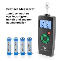 STAHLWERK FM-100 ST professional moisture meter with 40...