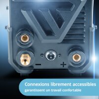 STAHLWERK DC TIG 200 Puls Pro - Poste de soudage TIG professionnel num&eacute;rique avec fonction MMA E-Hand et puls&eacute;e, adapt&eacute; aux t&ocirc;les fines