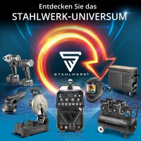 STAHLWERK DC WIG 200 Puls Pro - Digitales Profi WIG Schwei&szlig;ger&auml;t mit MMA E-Hand und Pulsfunktion, f&uuml;r D&uuml;nnblech geeignet