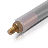 STAHLWERK Kulfiberbørste / kulbørste til bejdseapparater, passiveringsapparater, bejdseapparater og elektrolytiske apparater med M6-tilslutning