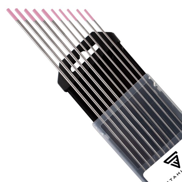 STAHLWERK Wolframelektroden / Schwei&szlig;elektroden WX Pink 1,6 + 2,4 mm je 5 im praktischen 10er Set