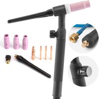 STAHLWERK WP-17V Univerz&aacute;ln&iacute; lift-tig hoř&aacute;k / svařovac&iacute; hoř&aacute;k s balen&iacute;m 4 m hadice a 13 mm trnem