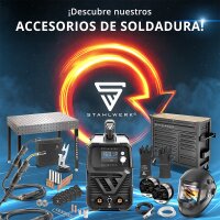 STAHLWERK FLUX alambre tubular E71T-GS 1.0 mm | 1 kg bobina de alambre D100 | bobina de alambre para mandril de 16 mm | alambre de soldadura premium | alambre de relleno | alambre de soldadura universal | electrodo de alambre tubular | MIG MAG