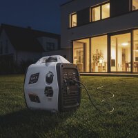 STAHLWERK IG-3500 ST -invertteribensiinigeneraattori / sähkögeneraattori / monikäyttöinen generaattori / varavoimageneraattori, teho 3,5 kW / 4,76 hv, 4-tahtimoottori, 5 kuluttajaliitäntää, energiatehokas ja huoltovapaa