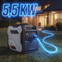 Generatore a benzina STAHLWERK IG-5500 ST Inverter |...