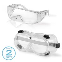 STAHLWERK veiligheidsbrillen set / korfbril met...