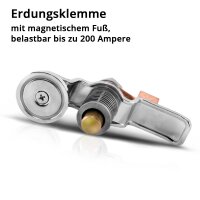 STAHLWERK Magnetic ground clamp EC-200 ST / ground clamp...