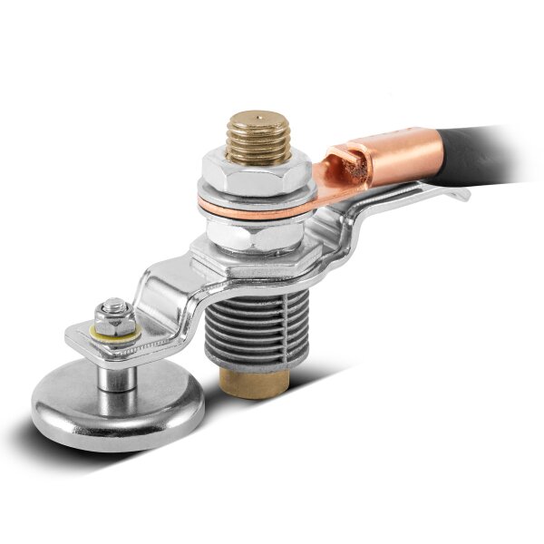 STAHLWERK Magnetická zemnicí svorka EC-600 ST / zemnicí svorka / zemnicí magnet pro svarovací zarízení a plazmové rezacky do 600 A