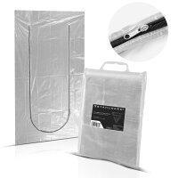 STAHLWERK Pölysuojaovi U-muotoinen pölyluukku / lianerotin / pölyverho, jossa on integroitu vetoketju