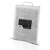 STAHLWERK Pölysuojaovi U-muotoinen pölyluukku / lianerotin / pölyverho, jossa on integroitu vetoketju