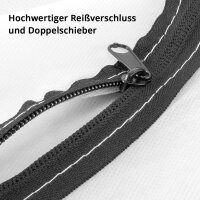 STAHLWERK Staubschutzt&uuml;r C-Form / Staubt&uuml;r / Schmutzschleuse / Staubvorhang mit integriertem Rei&szlig;verschluss