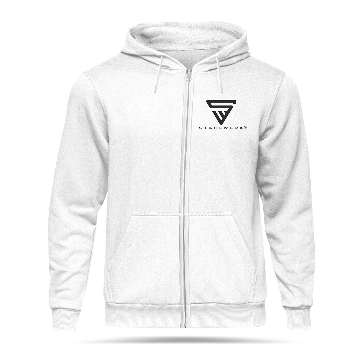 STAHLWERK Hoodie Kapuzenpullover Kapuzenpulli mit Reißverschluss, 33,03