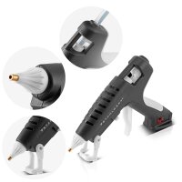 STAHLWERK Lijmpistool HKP-250 ST Professioneel lijmpistool / hete lijm / smeltlijmpistool met terugslagklep en 250 Watt voor 11 mm hete lijmsticks