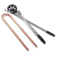 STAHLWERK Hand Pipe Bender HTB-180 ST Rørbukker / Rørbukkemaskine / Rørbukketang til professionel bukning af 16 mm rør i et arbejdsområde på 0-180 grader.