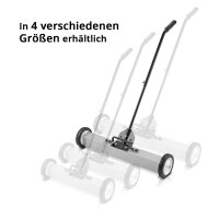 STAHLWERK Magnetický zametač podlah MBK-30 ST s šířkou 762 mm a nosností 20 kg, magnetický smeták / sběrač třísek / magnetický zametač na kovové třísky, šrouby, hřebíky a jiné drobné magnetické díly.