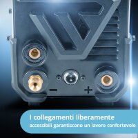 STAHLWERK DC TIG 200 Puls Pro completamente equipaggiata - Saldatrice TIG professionale digitale con MMA E-Hand e funzione ad impulsi, adatta a lamiere sottili