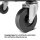 STAHLWERK Mobiler Werkstatthocker MWH-300 ST mit zwei Schubladen, Ablagemulde, Werkzeughalter und Lochblech, 46 cm Sitzhöhe, bis 135 kg belastbarer Rollsitz / Werkstattstuhl mit kugelgelagerten Leichtlauf-Lenkrollen