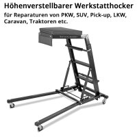 STAHLWERK workshop stool MK-400 ST height adjustable...