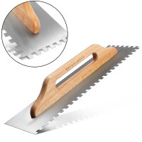 STAHLWERK two-handed smoothing trowel 140 x 500 mm with...