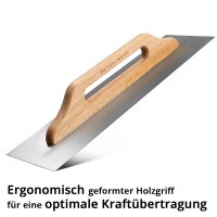 STAHLWERK Zweihand-Gl&auml;ttekelle 140 x 500 mm,...