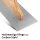 STAHLWERK Zweihand-Gl&auml;ttekelle 140 x 500 mm, hochwertige Profi Carbon-Stahl Putzkelle / Traufel / Glattkelle / Schweizer Kelle