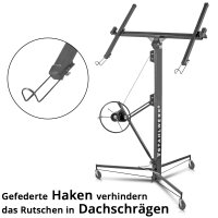 STAHLWERK Panel lifter 133-322 cm, loadable up to 68 kg,...