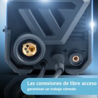 STAHLWERK MIG MAG 200 Puls Pro equipo de soldadura con gas inerte Equipo combinado 5 en 1 totalmente sin&eacute;rgico con 200 amperios aut&eacute;nticos que incluye antorcha de soldadura de aluminio AK25/MB25, juego de piezas de desgaste para soldadura de aluminio