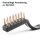 STAHLWERK wire brush set 180 mm (7 inch) 3-piece brush set consisting of brass brush, steel brush and nylon brush for effective cleaning of surfaces.