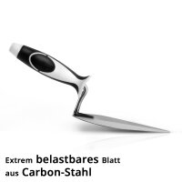 STAHLWERK Spitzkelle 150 mm, hochwertige Carbon-Stahl...