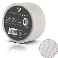 STAHLWERK fiberglass fabric tape 25 m x 50 mm,...