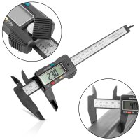 STAHLWERK Digital Caliper 0-150 mm (6") Measuring...