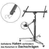 STAHLWERK Panel lifter 1.33-3.40 m, loadable up to 68 kg,...