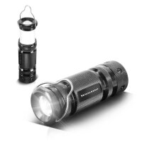STAHLWERK Lampe de poche LED avec 6 modes, lampe torche...