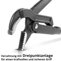 STAHLWERK Pipe wrench set of 2 1" inch (25 mm) /...