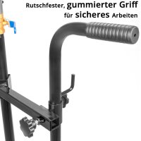 STAHLWERK Separator oleju OD-110 ST, wózek do zbierania oleju / miska olejowa / urzadzenie do spuszczania oleju z lejkiem o regulowanej wysokosci do zbierania zuzytego oleju podczas wymiany oleju w