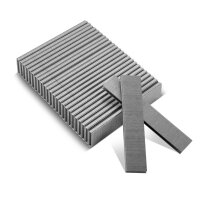 STAHLWERK Nieten type 90 (1,25 x 1,0 mm) met een lengte van 25 mm tot 40 mm in een set van 5000/2500 nieten | Nieten voor handtacker, pneumatische tacker en elektrische tacker