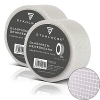 STAHLWERK glass fibre fabric tape set of 2 25 m x 50 mm,...