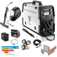 STAHLWERK MIG MAG 200 Double Pulse Pro Fully Equipped...