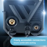 STAHLWERK MIG MAG 200 Double Pulse Pro Fullt utrustad, fullt synkroniserad svetsare med AK25-svetsbr&auml;nnare och AK25-set med slitdelar