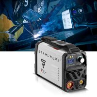 STAHLWERK ARC 160 MD welder full equipment - DC MMA | E-Hand | Lift-TIG inverter with 160 amps, IGBT technology and single board, 7 years manufacturer warranty