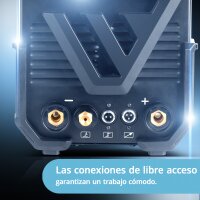 STAHLWERK AC/DC TIG 200 Pulse Pro - Soldadora digital | inverter con 200 amperios, funci&oacute;n ARC/MMA, memoria de trabajos y tecnolog&iacute;a IGBT, apta para aluminio y chapa fina