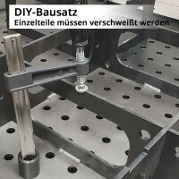 STAHLWERK 3D welding table set, assembly table with D16...