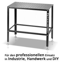 STAHLWERK welding table set, assembly table with D16 hole...
