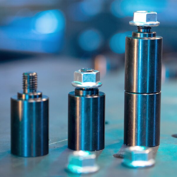 STAHLWERK D16 Anschläge Set 11-teilig Variabler Anschlag Schraubzwinge