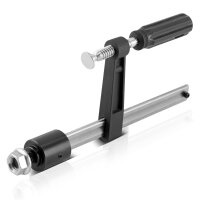 STAHLWERK Set di accessori per il tavolo di saldatura D16 con arresto variabile, morsetto a vite, bullone di arresto con dispositivo antisollevamento e bullone di fissaggio per il sistema D16