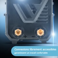 STAHLWERK ARC 200 Puls Pro Poste de soudage &agrave; &eacute;lectrodes, onduleur compact MMA | E-Hand | Lift-TIG avec 200 amp&egrave;res, technologie IGBT et fonction pulse