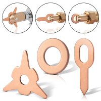 STAHLWERK Set spotter per la rimozione delle ammaccature 120 pezzi stelle per la rimozione delle ammaccature, occhi per la saldatura e dischi per la saldatura, accessori Smart Repair per spotter per