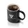 STAHLWERK set med 2 koppar 350 ml stor kaffekopp | keramisk kopp | kaffemugg, tål mikrovågsugn och diskmaskin